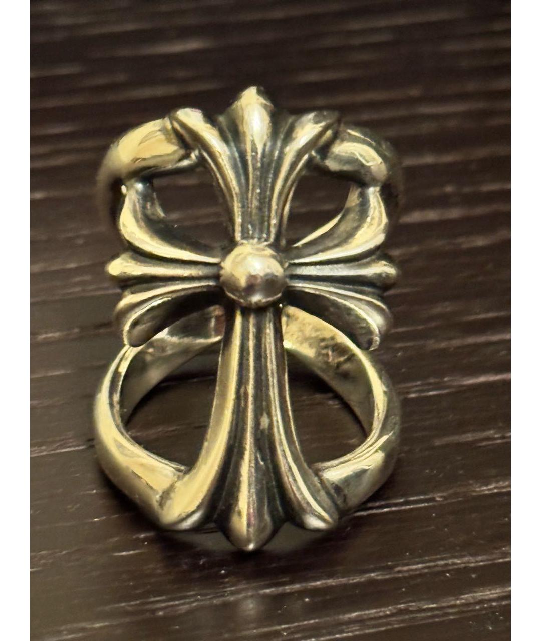 CHROME HEARTS Серебряное серебряное кольцо, фото 5