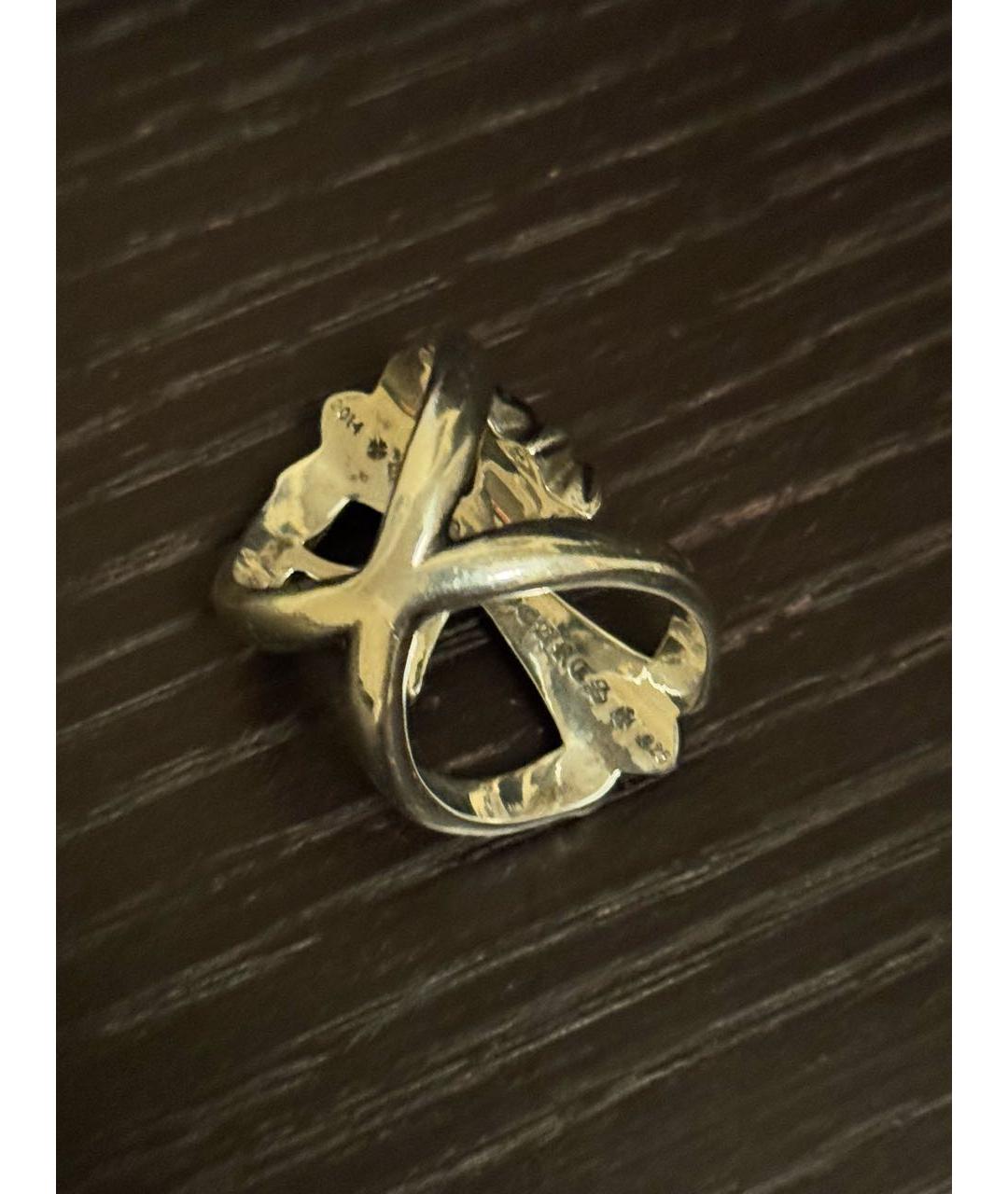 CHROME HEARTS Серебряное серебряное кольцо, фото 3