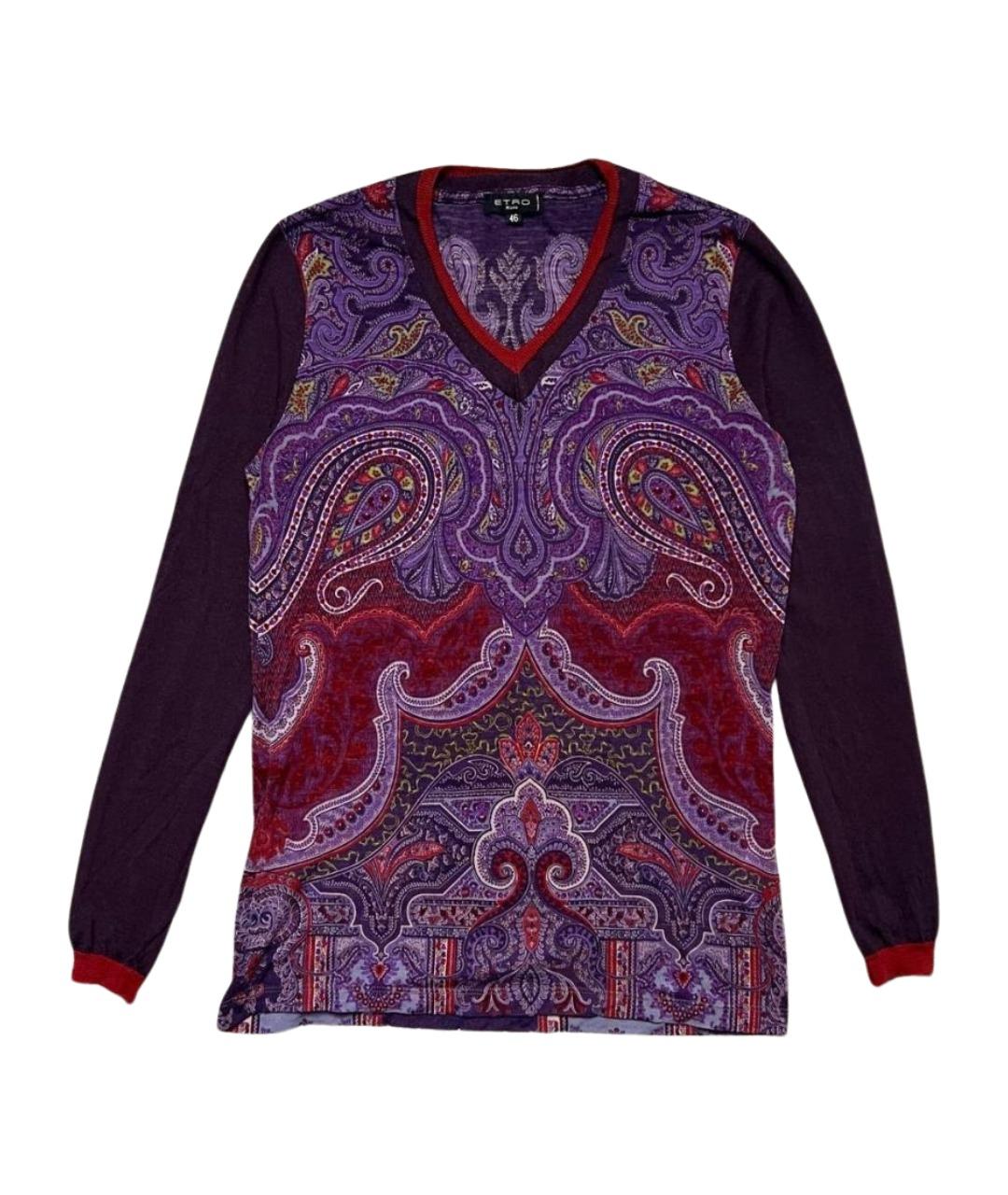 ETRO Фиолетовый джемпер / свитер, фото 1