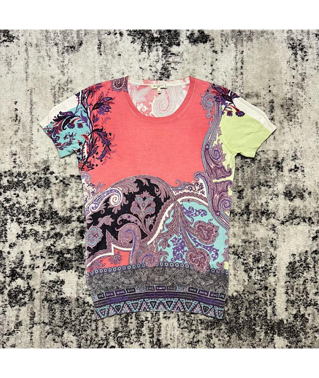 ETRO Мульти шелковый джемпер / свитер, фото 7