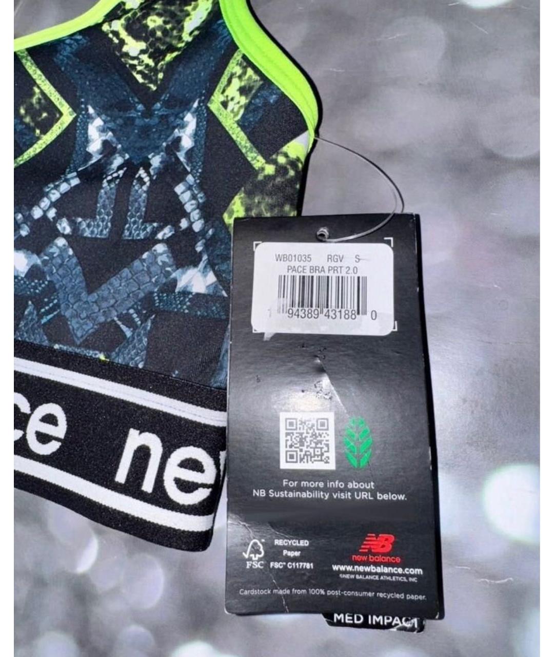 NEW BALANCE Мульти полиэстеровая майка, фото 4