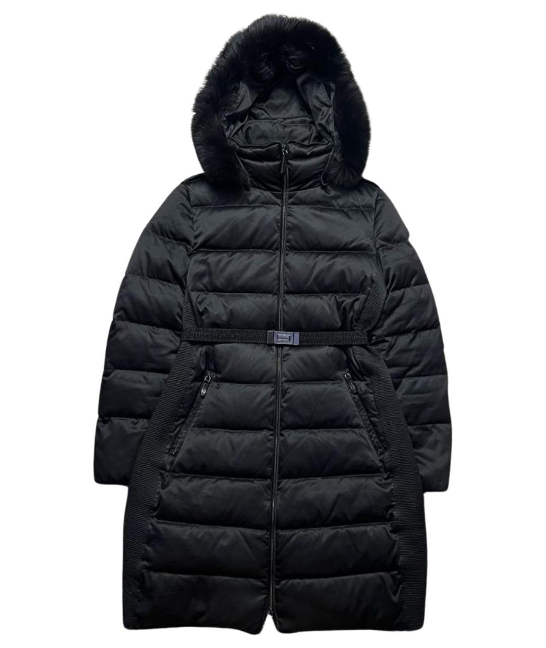 BURBERRY Черный пуховик, фото 1