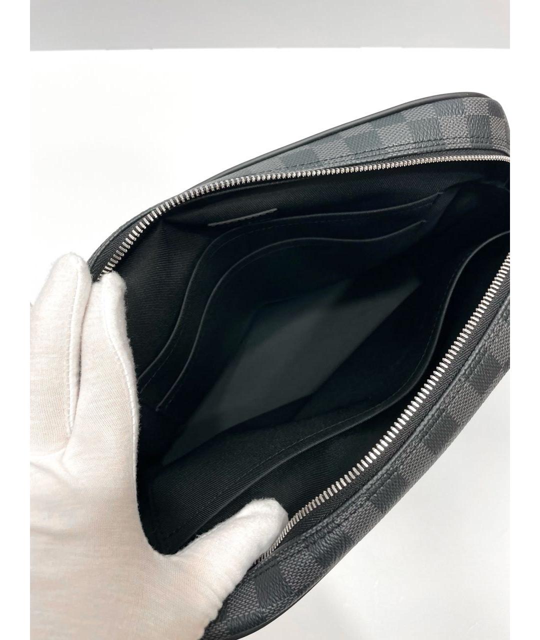 LOUIS VUITTON Кожаная сумка на плечо, фото 6