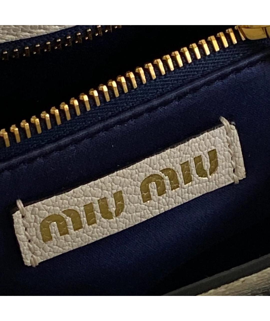 MIU MIU Сумка с короткими ручками, фото 5