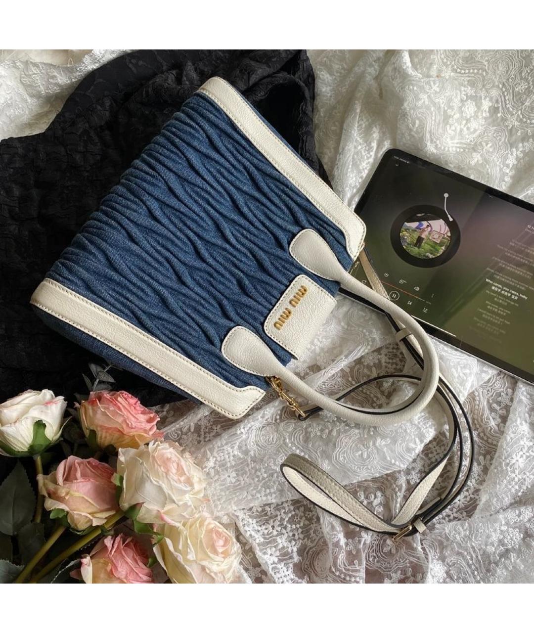 MIU MIU Сумка с короткими ручками, фото 8