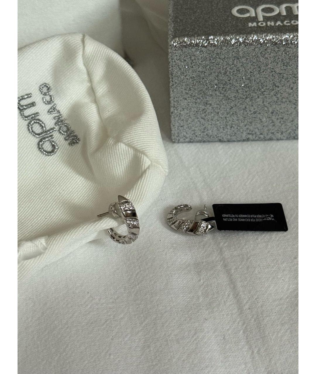APM Monaco Серебряные серебряные серьги, фото 5