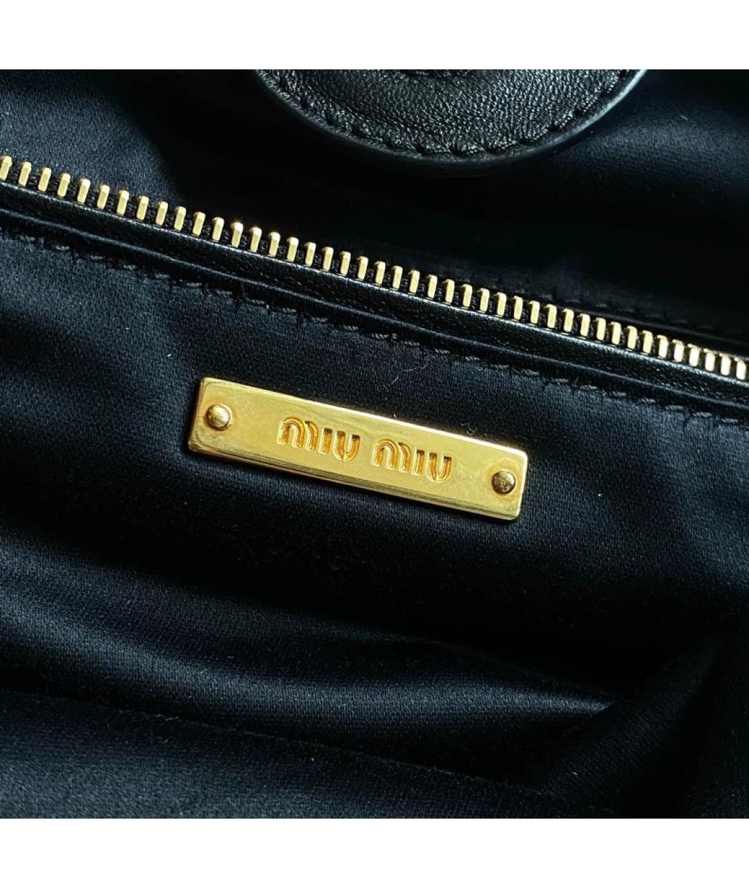 MIU MIU Меховая сумка с короткими ручками, фото 3