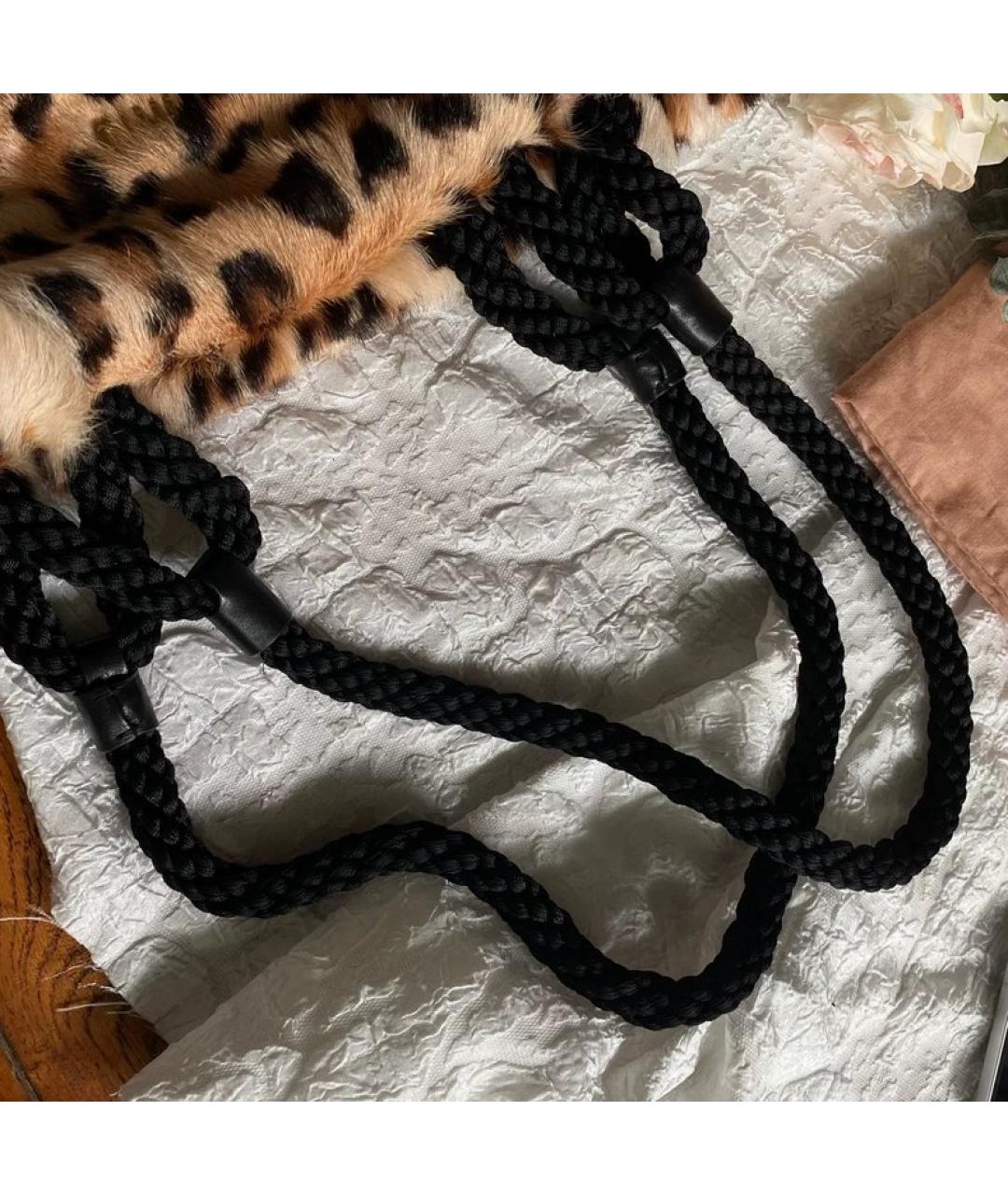 MIU MIU Меховая сумка с короткими ручками, фото 5