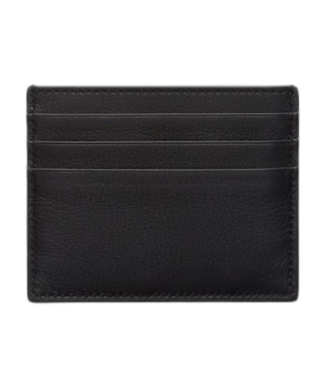 PRADA Черный кожаный кардхолдер, фото 2