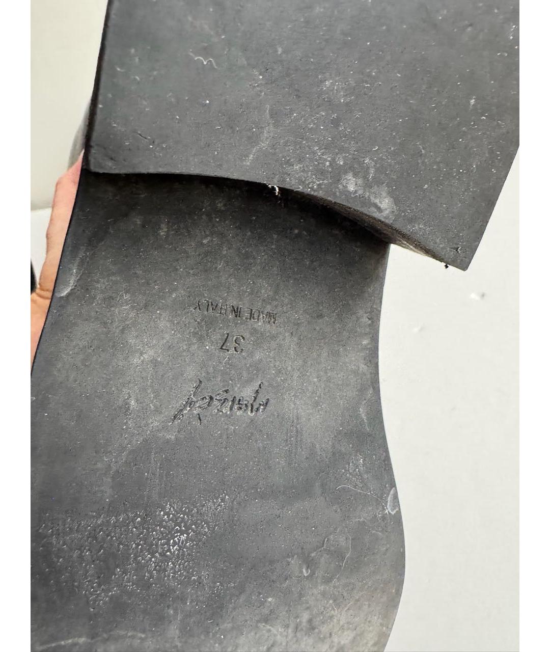 MARSELL Черные кожаные сапоги, фото 5
