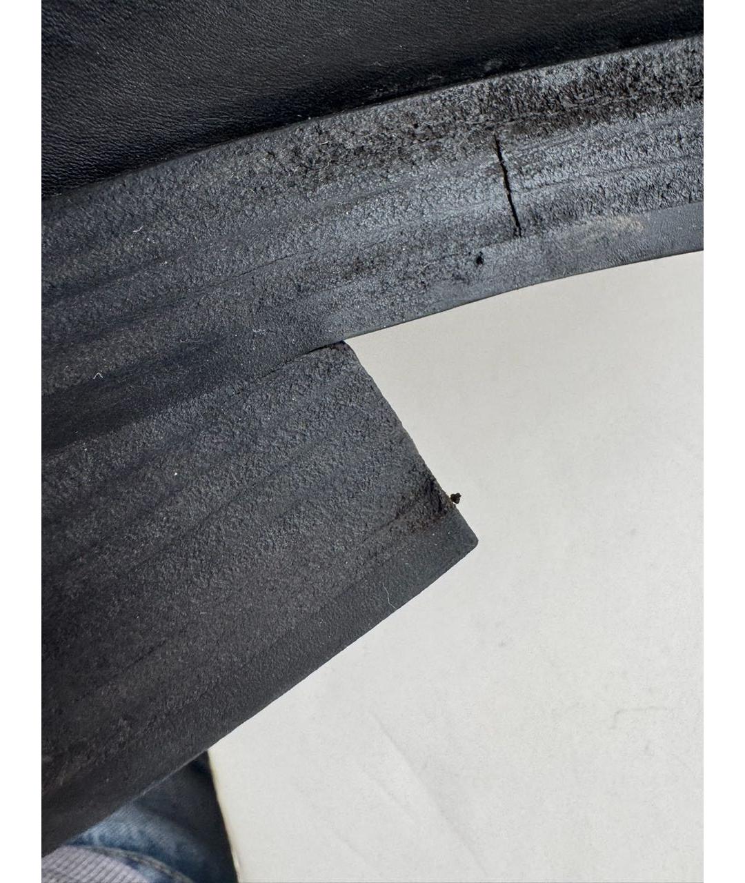 MARSELL Черные кожаные сапоги, фото 6