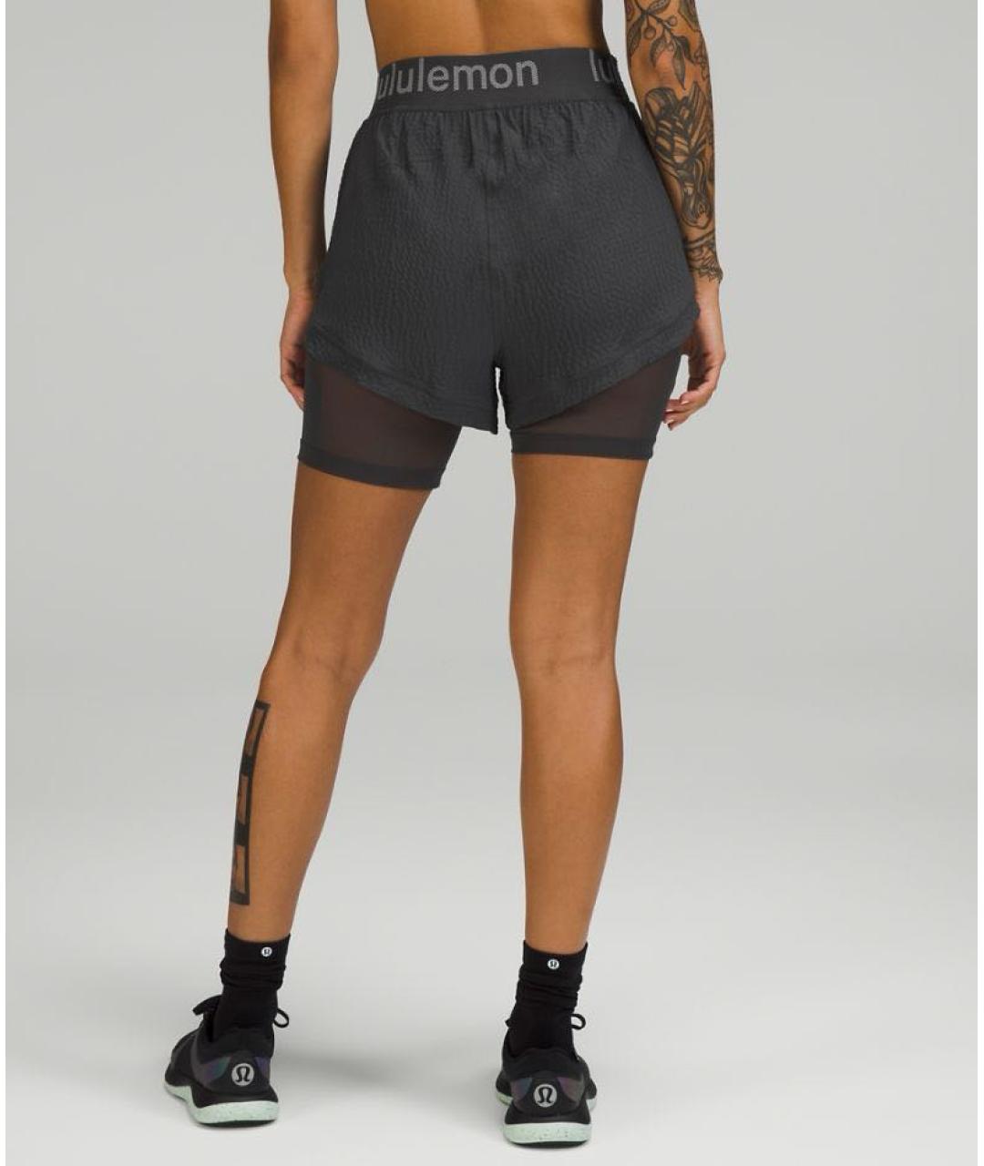 Lululemon Серые спортивные брюки и шорты, фото 8