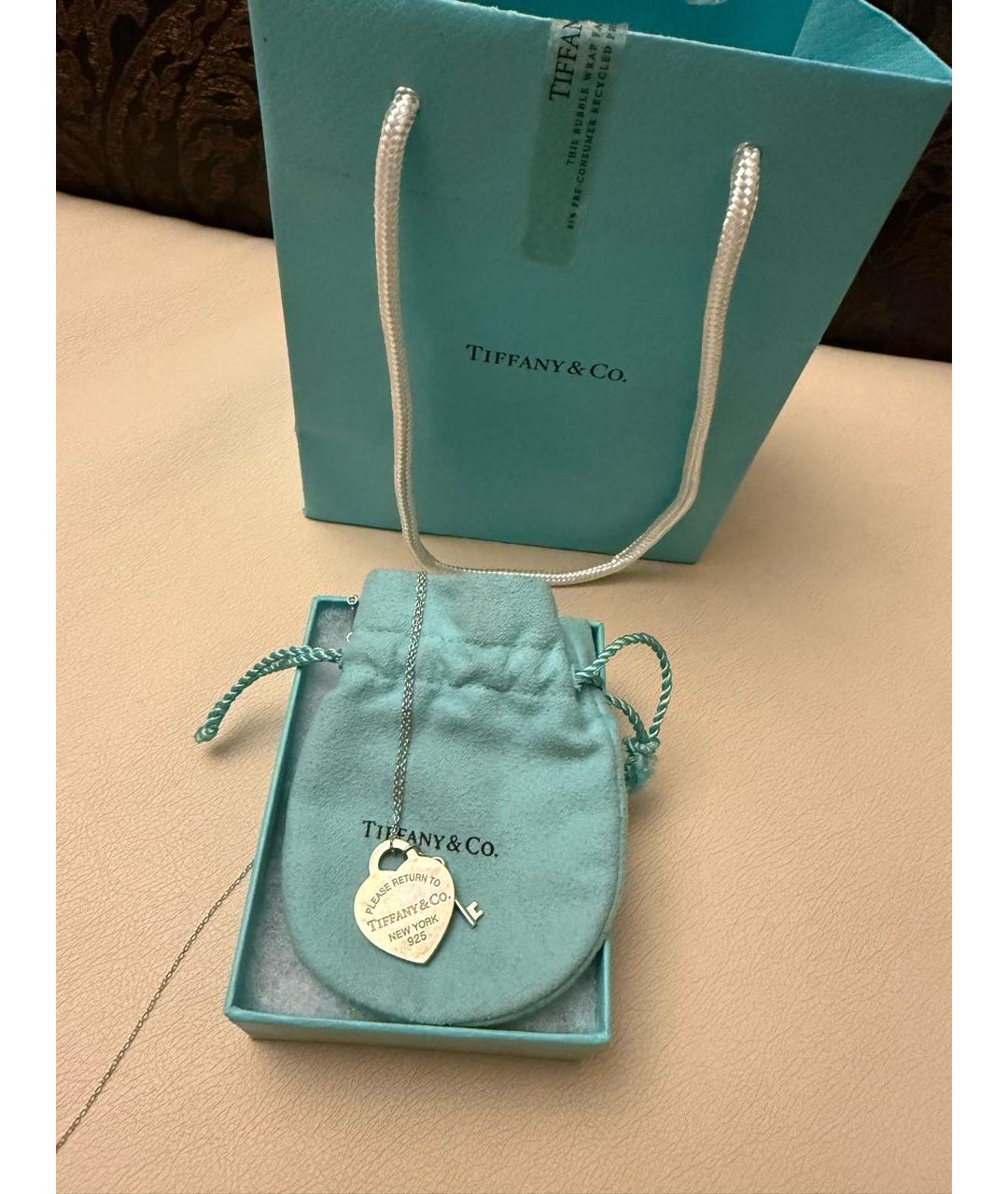 TIFFANY&CO Серебряное серебряное колье, фото 2