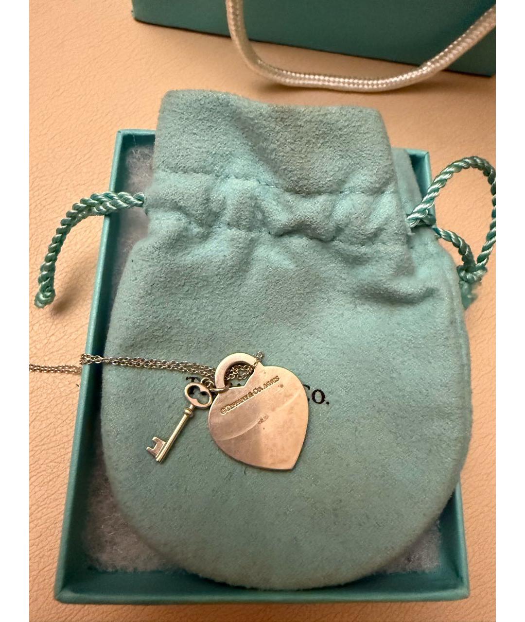 TIFFANY&CO Серебряное серебряное колье, фото 4