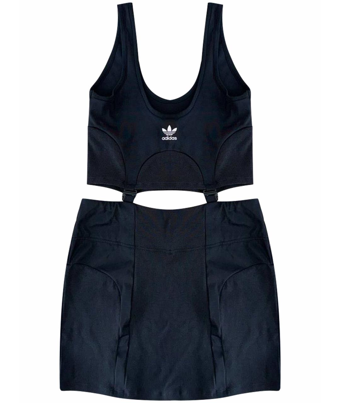 ADIDAS Черный полиэстеровый спортивные костюмы, фото 1