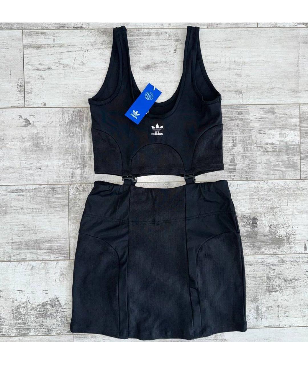 ADIDAS Черный полиэстеровый спортивные костюмы, фото 9