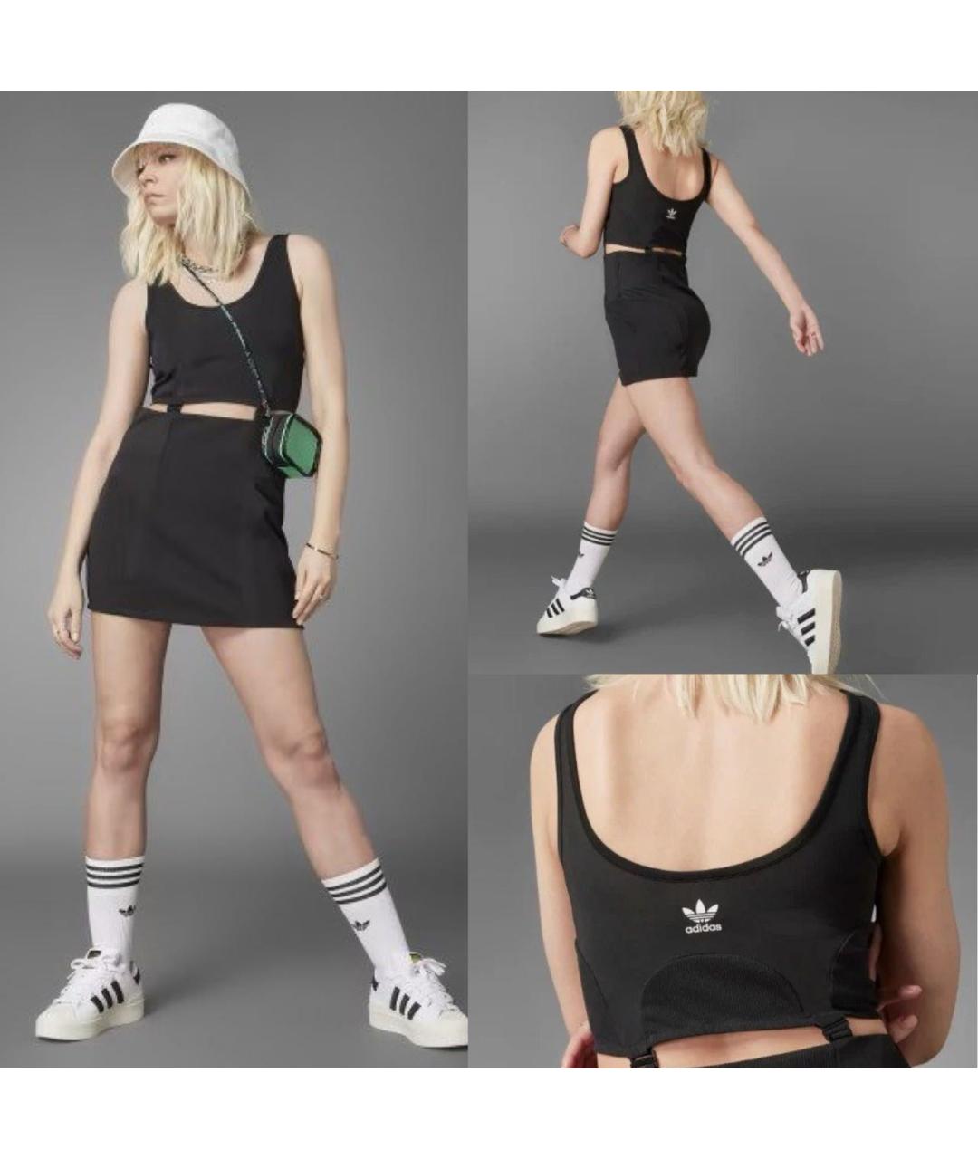 ADIDAS Черный полиэстеровый спортивные костюмы, фото 8