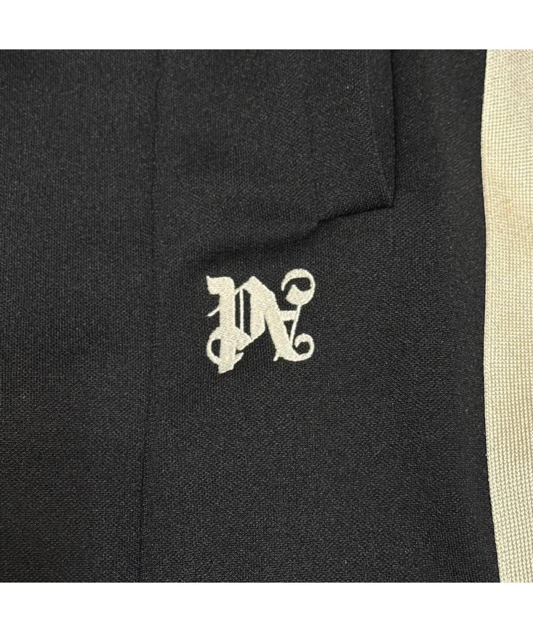 PALM ANGELS Черные полиэстеровые повседневные брюки, фото 3
