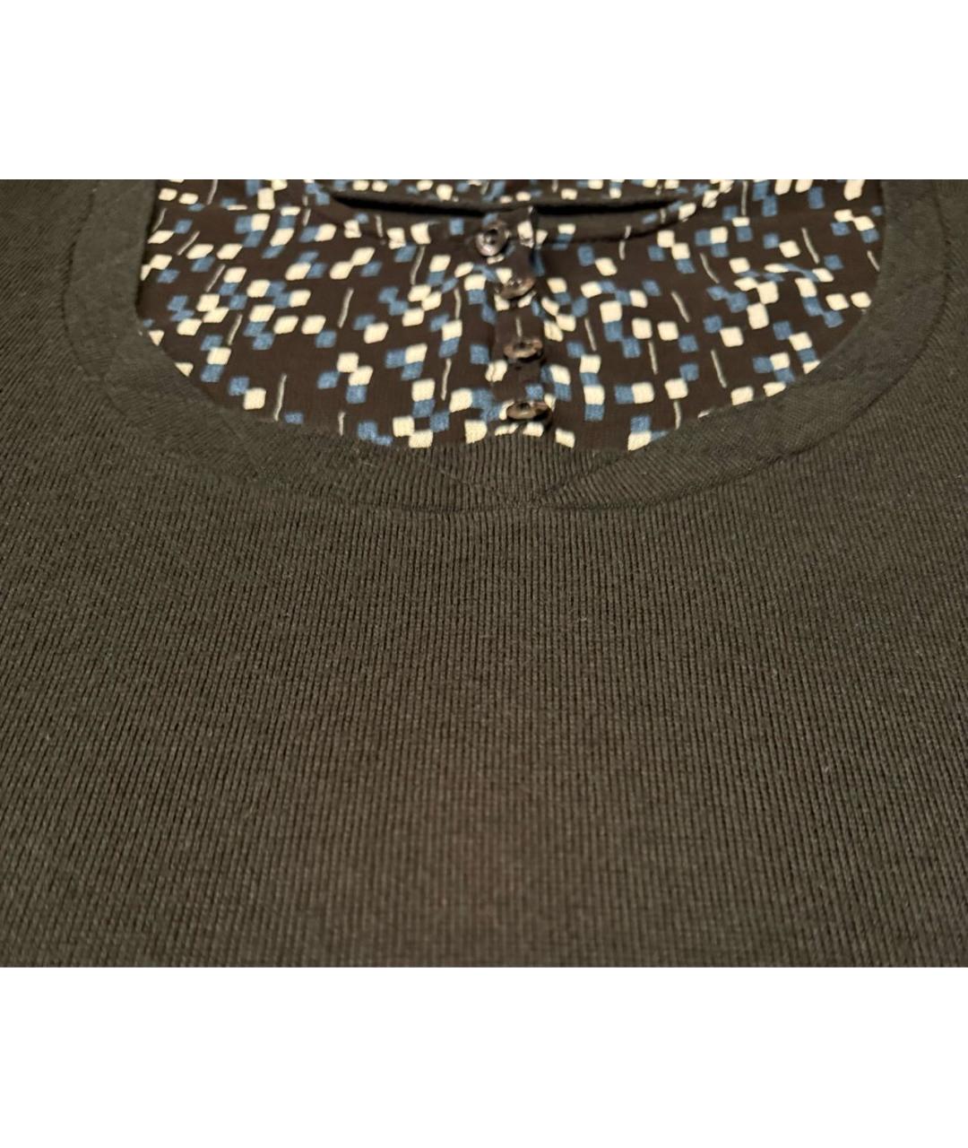 KENZO Черный шерстяной джемпер / свитер, фото 4