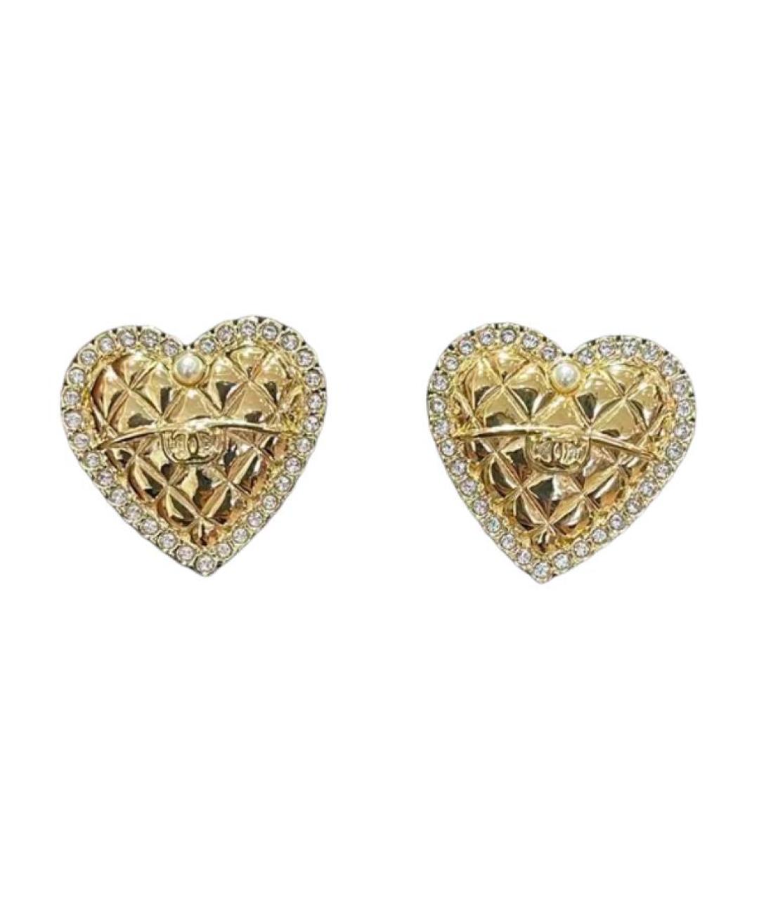 CHANEL Золотые серьги, фото 1