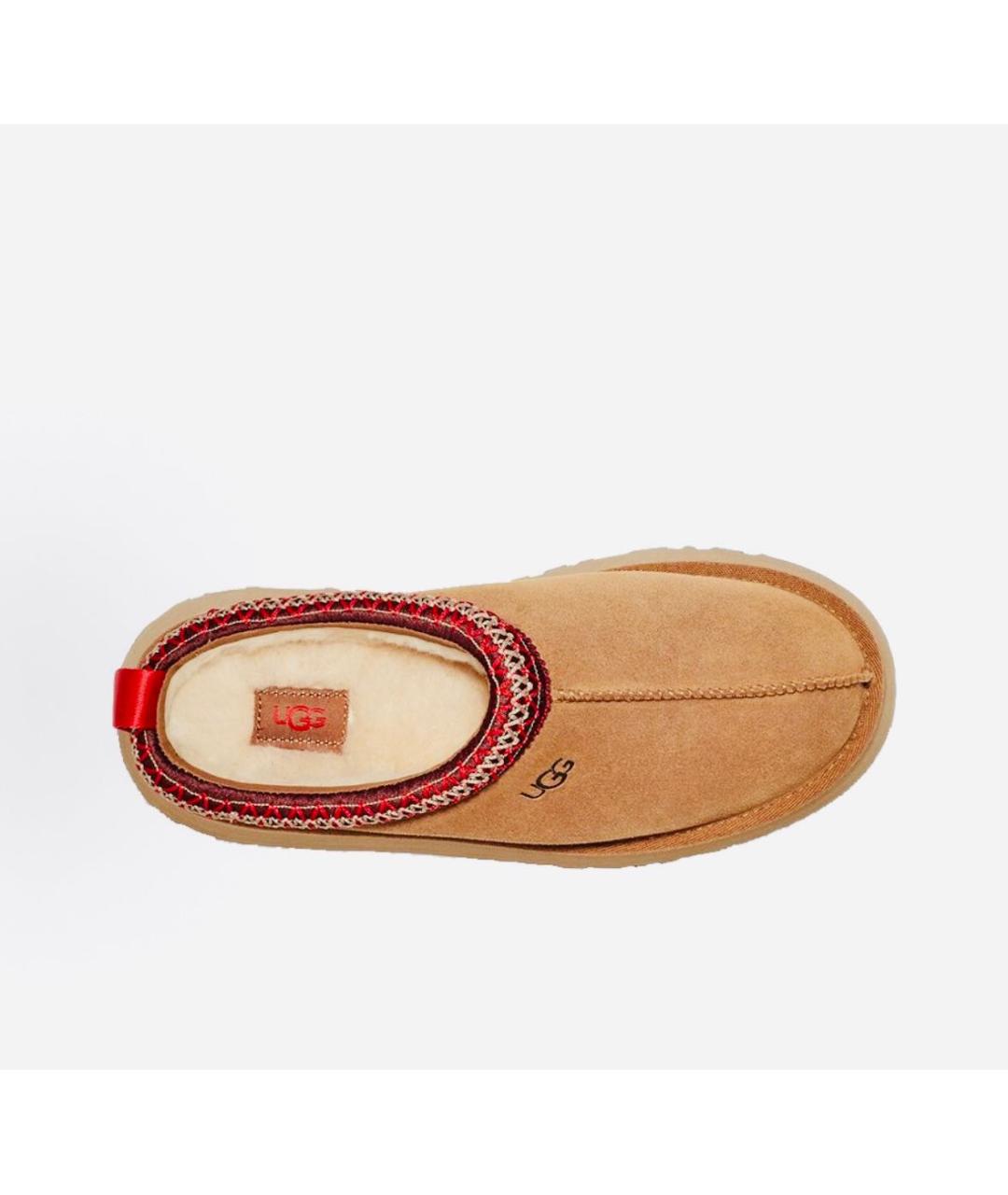 UGG AUSTRALIA Коричневые замшевые сабо, фото 3