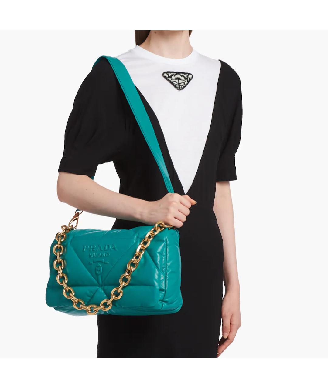 PRADA Мульти кожаная сумка через плечо, фото 5