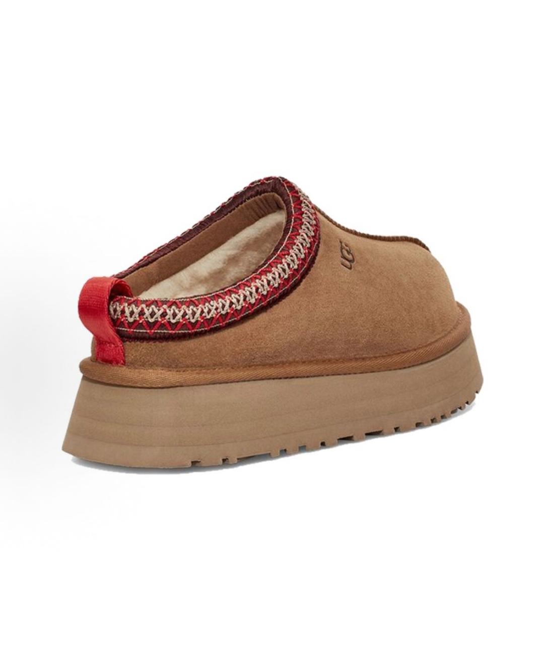 UGG AUSTRALIA Коричневые замшевые сабо, фото 2