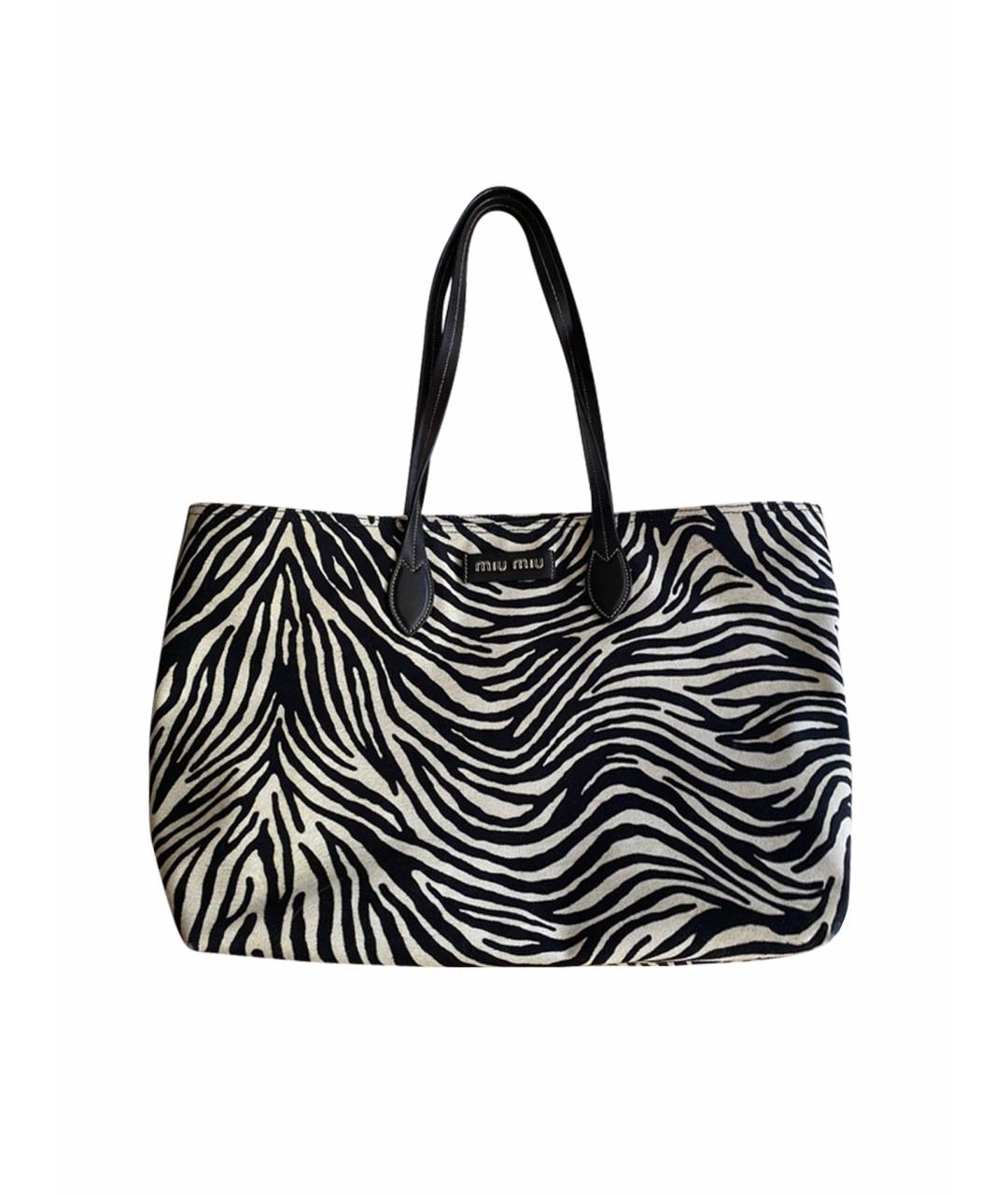 MIU MIU Мульти тканевая сумка тоут, фото 1