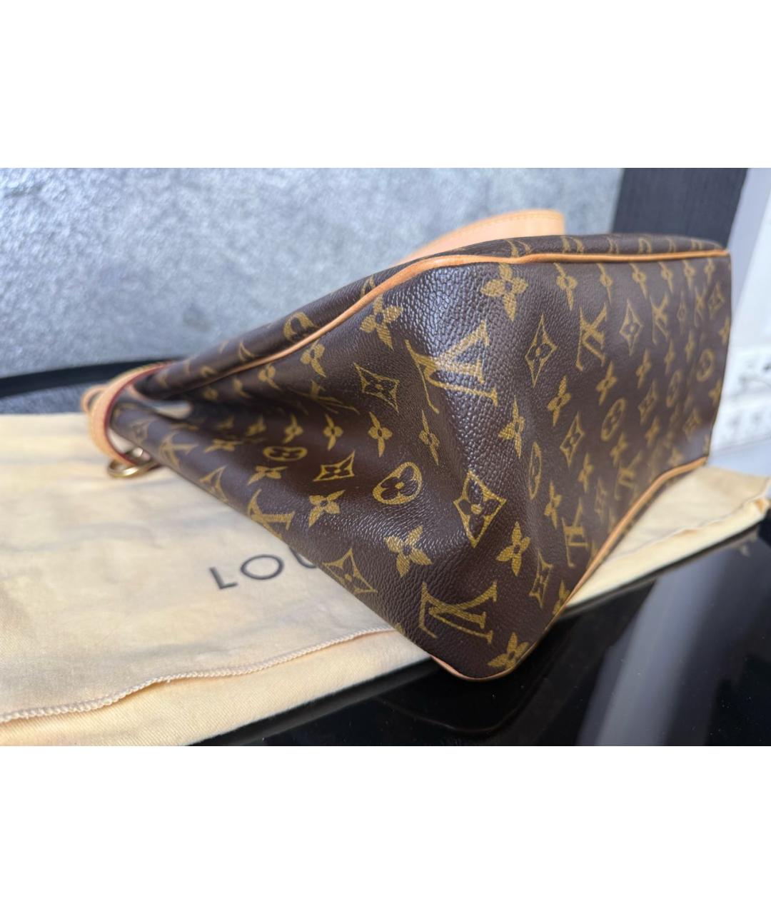 LOUIS VUITTON Коричневая сумка тоут, фото 8