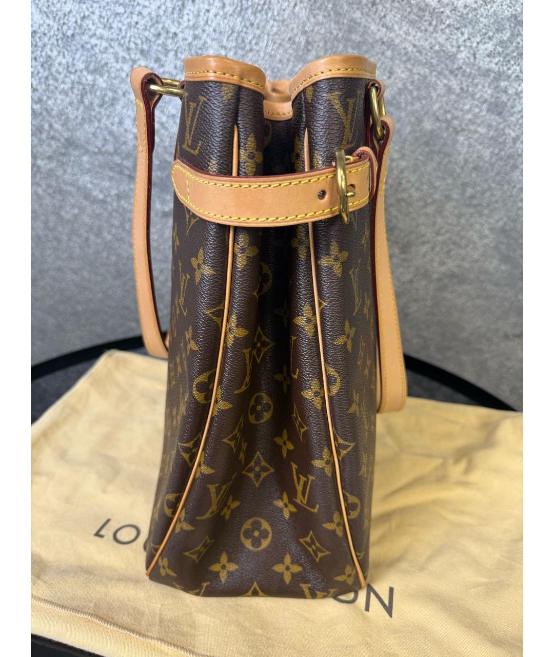 LOUIS VUITTON Коричневая сумка тоут, фото 2