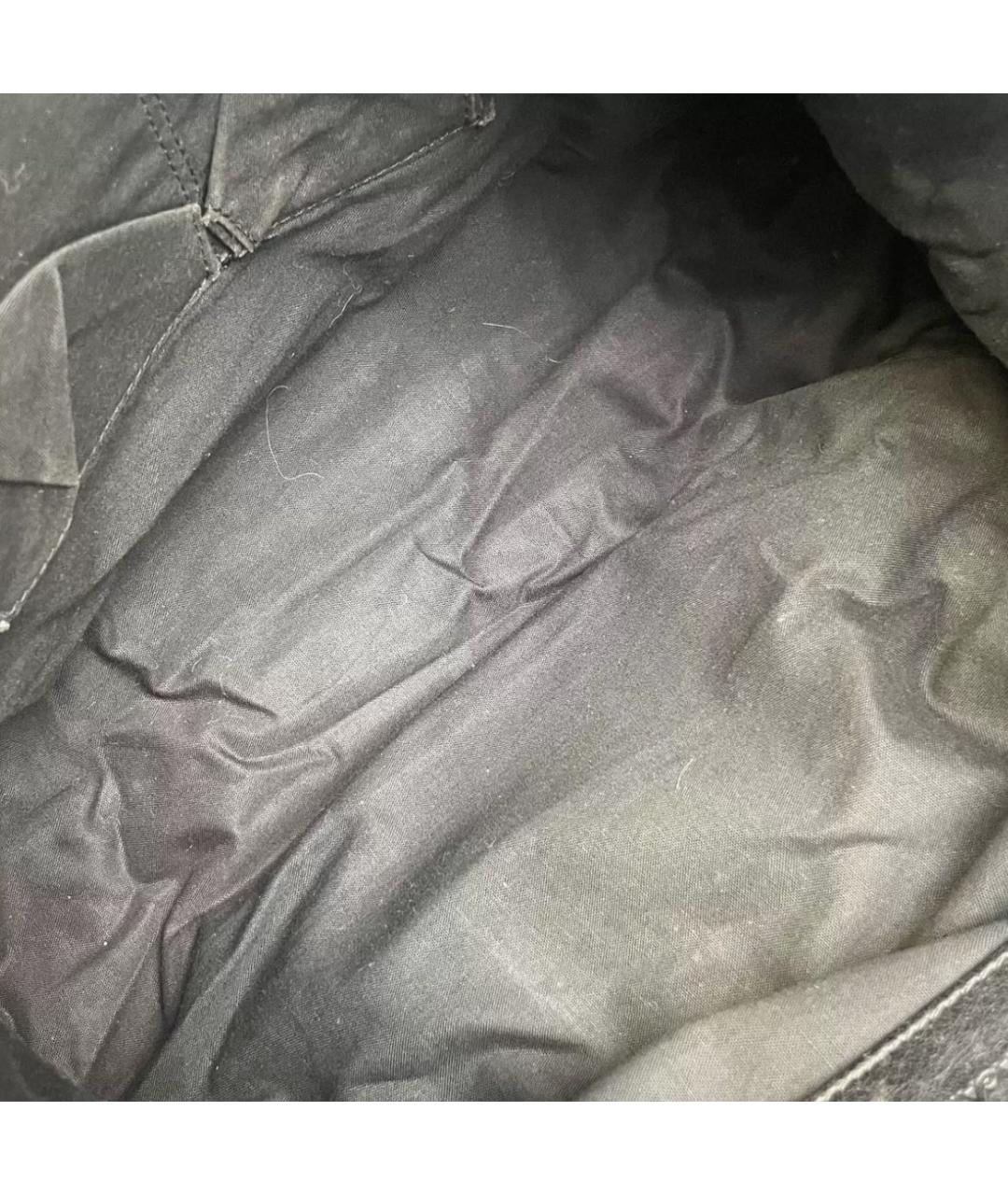 BALENCIAGA Черная кожаная сумка тоут, фото 8