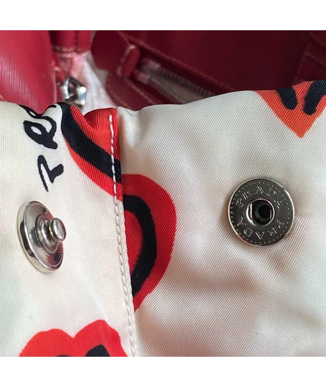 PRADA Мульти тканевая сумка с короткими ручками, фото 5