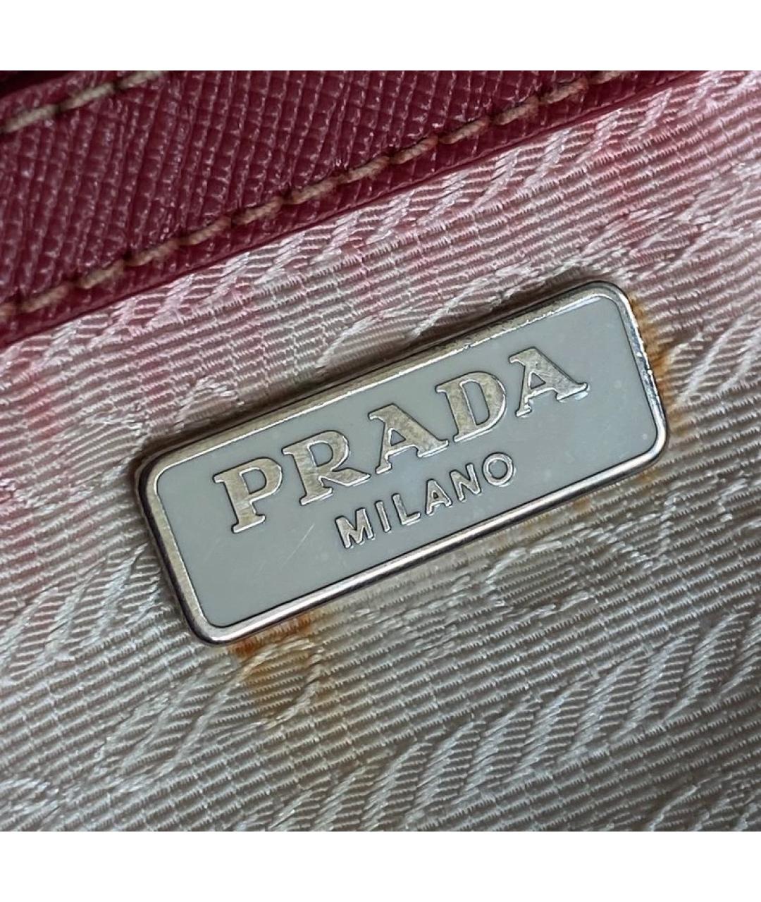 PRADA Мульти тканевая сумка с короткими ручками, фото 6