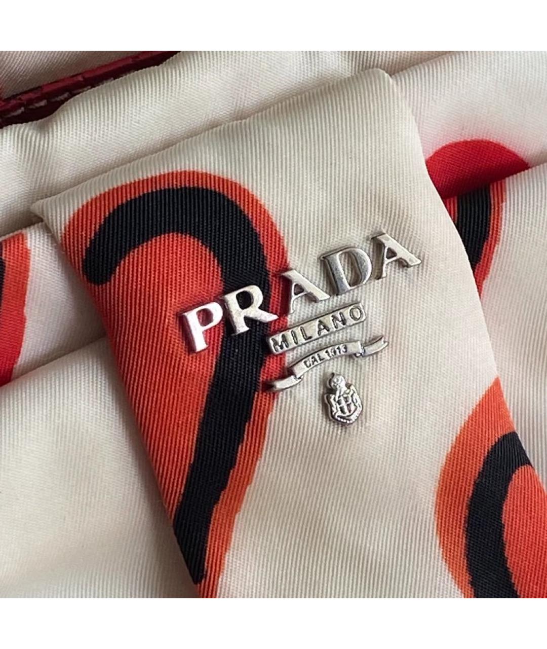 PRADA Мульти тканевая сумка с короткими ручками, фото 3