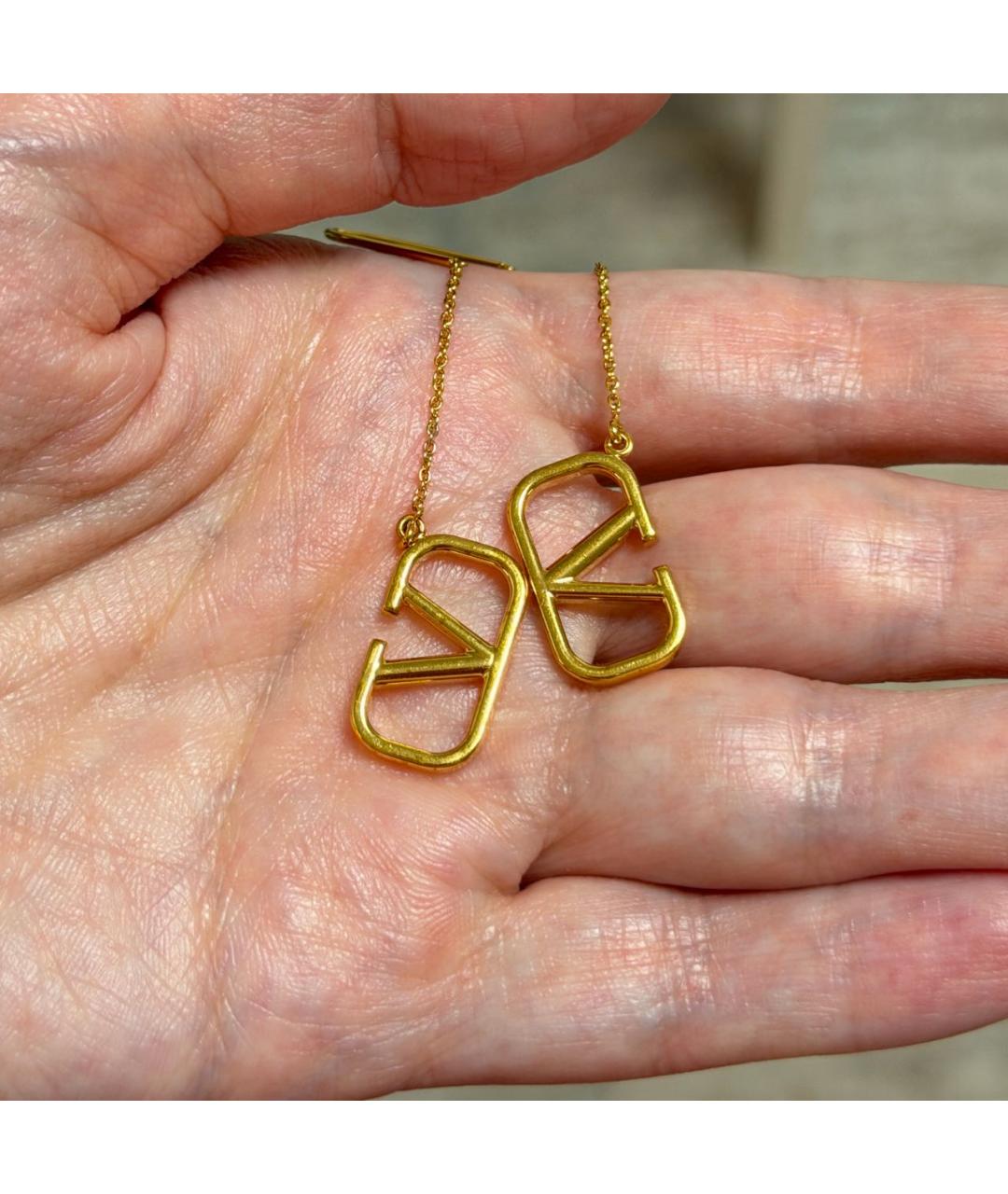 VALENTINO Золотые серьги, фото 4
