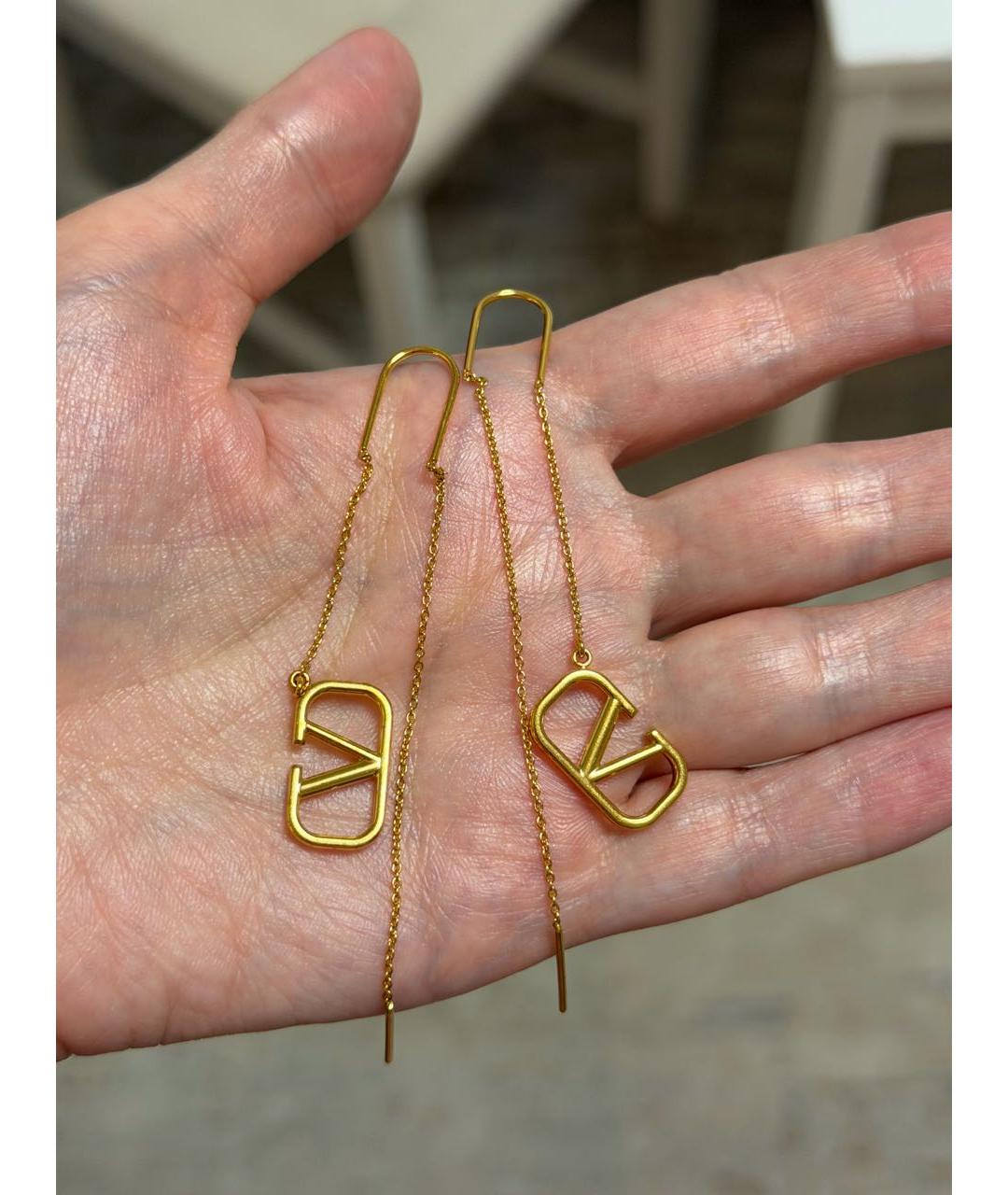 VALENTINO Золотые серьги, фото 3