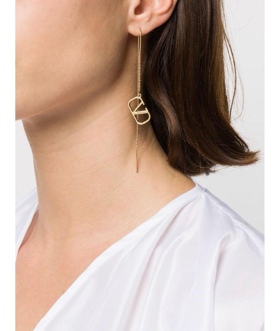 VALENTINO Золотые серьги, фото 6