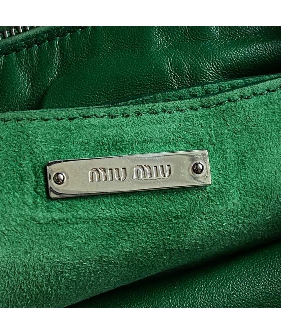 MIU MIU Мульти замшевая сумка тоут, фото 4