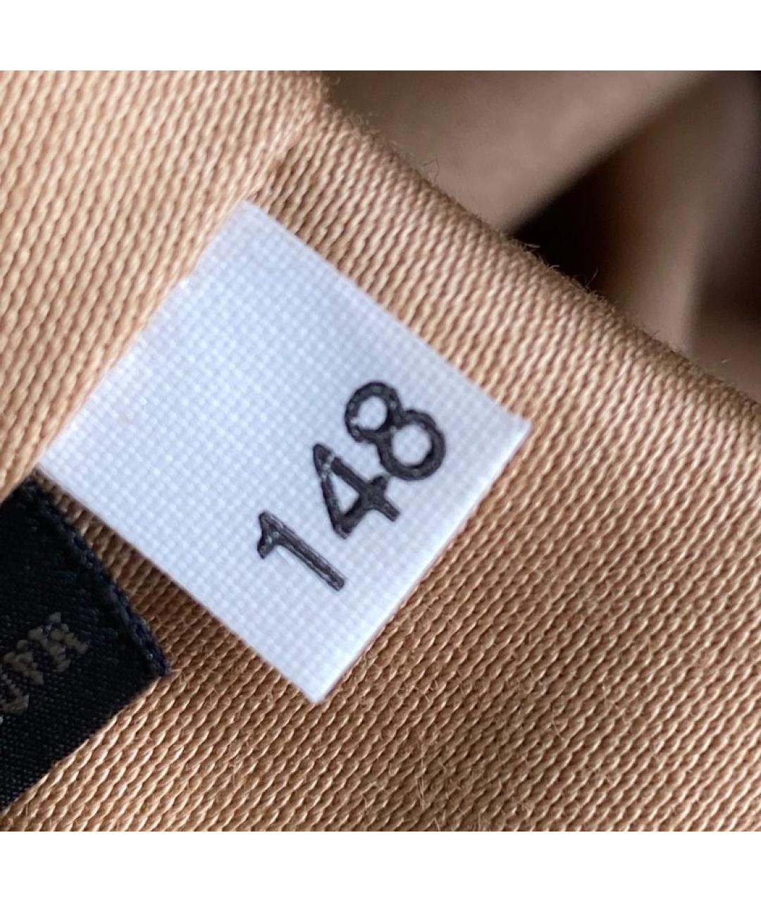 MIU MIU Бежевая кожаная сумка с короткими ручками, фото 5