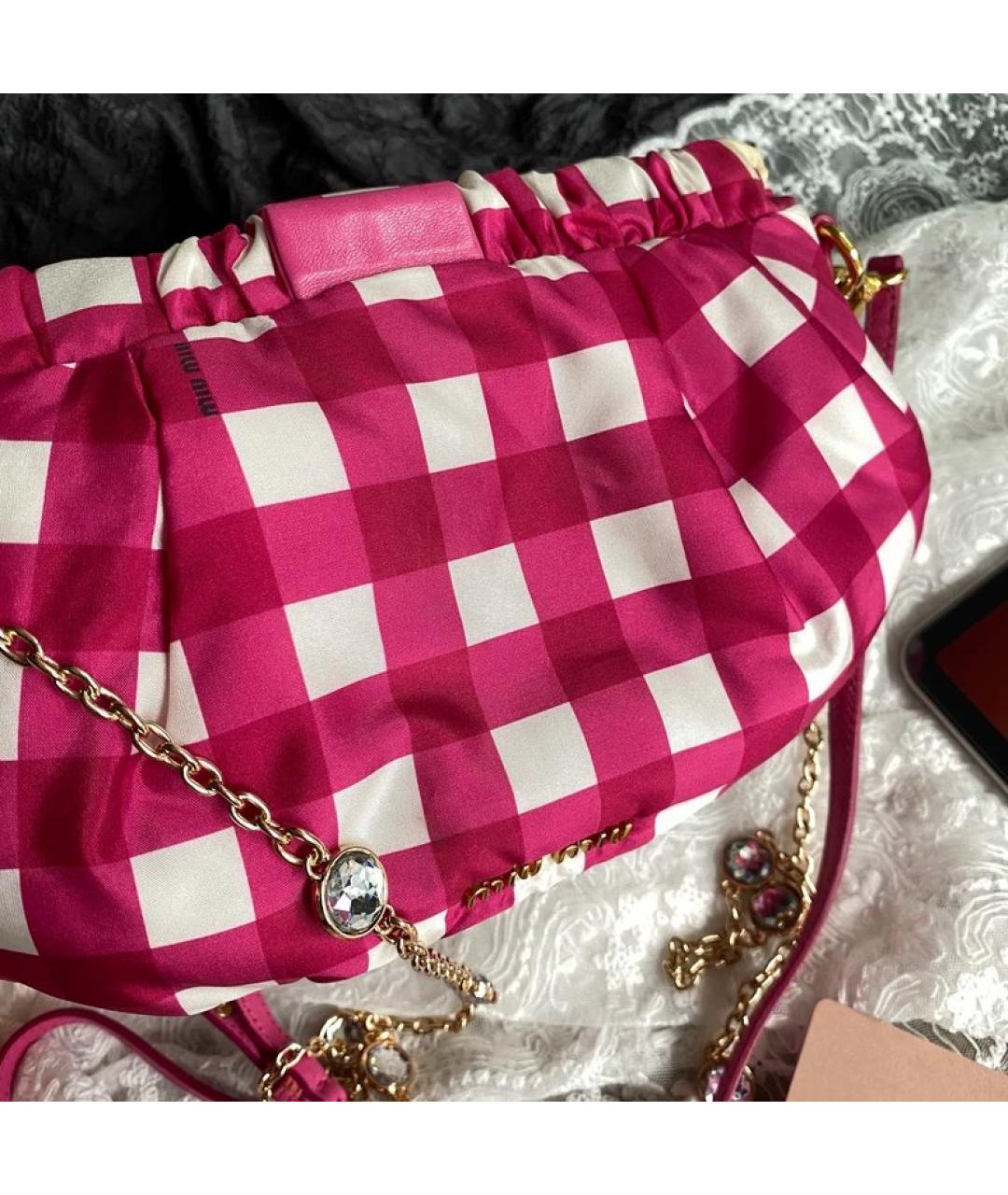 MIU MIU Синтетическая сумка с короткими ручками, фото 2