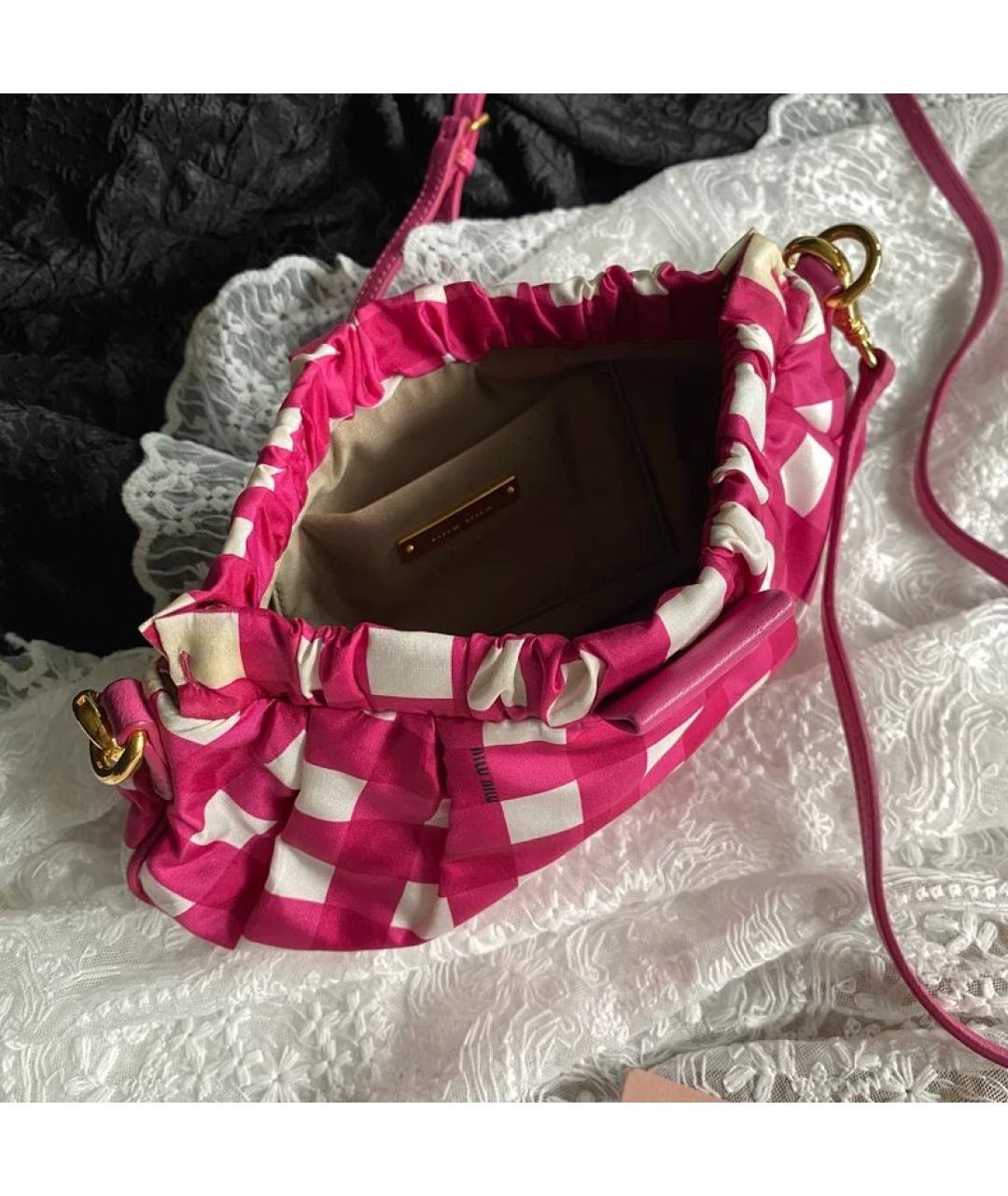 MIU MIU Синтетическая сумка с короткими ручками, фото 5