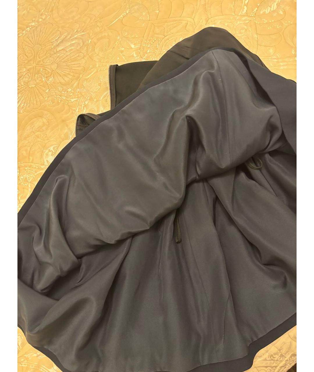 MIU MIU Темно-синее вискозное коктейльное платье, фото 6