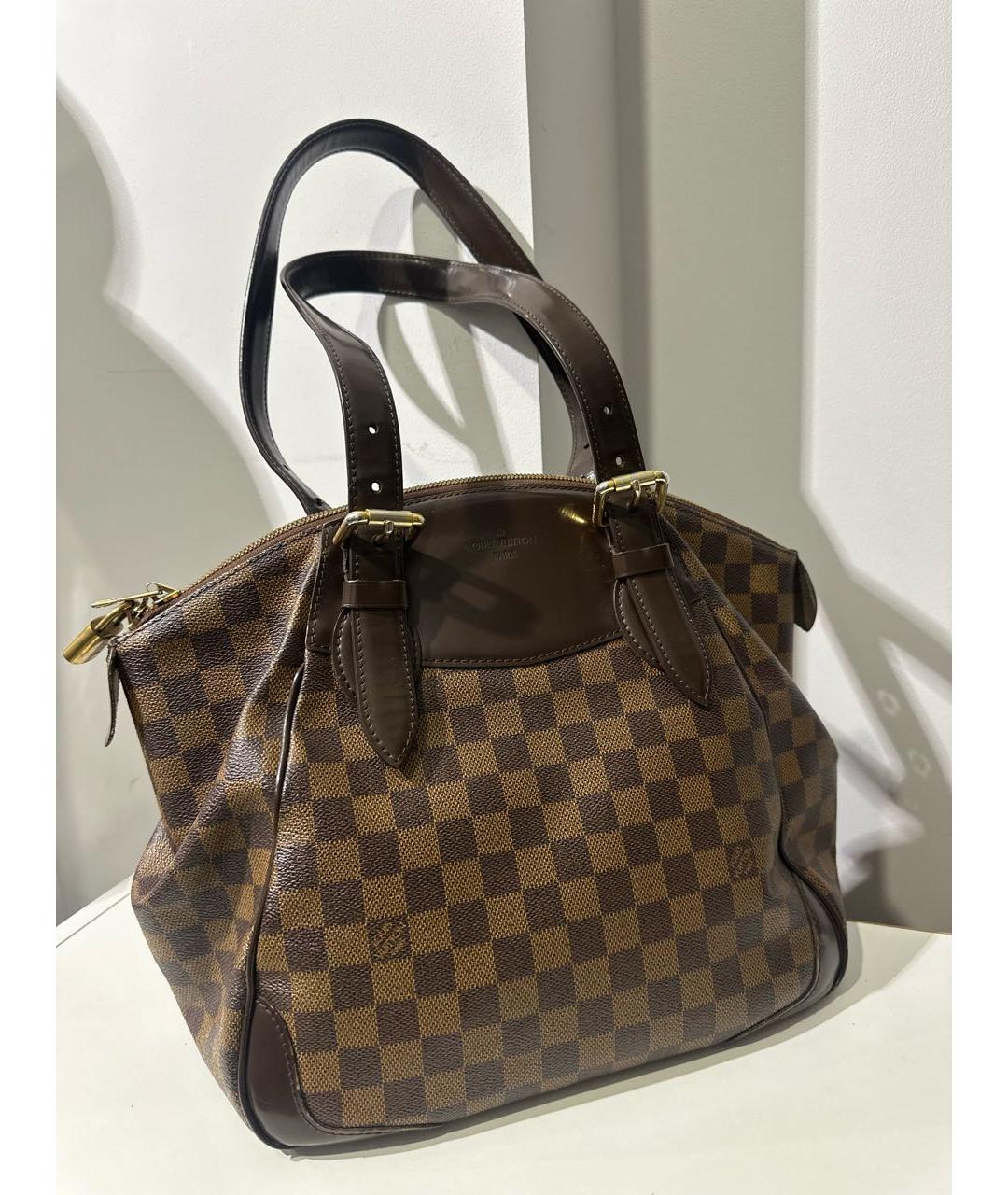 LOUIS VUITTON Коричневая сумка тоут, фото 2