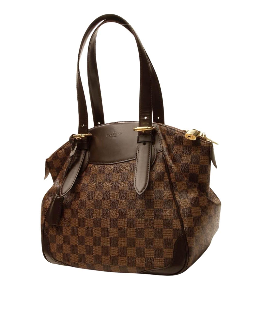 LOUIS VUITTON Коричневая сумка тоут, фото 1