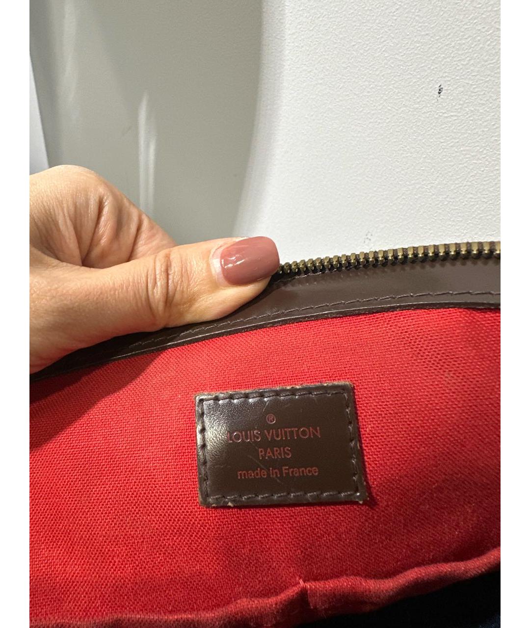 LOUIS VUITTON Коричневая сумка тоут, фото 6