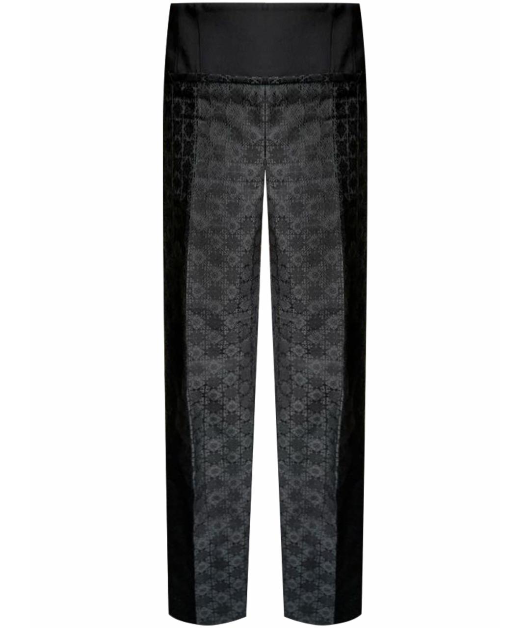 STELLA MCCARTNEY Черные хлопковые брюки узкие, фото 1