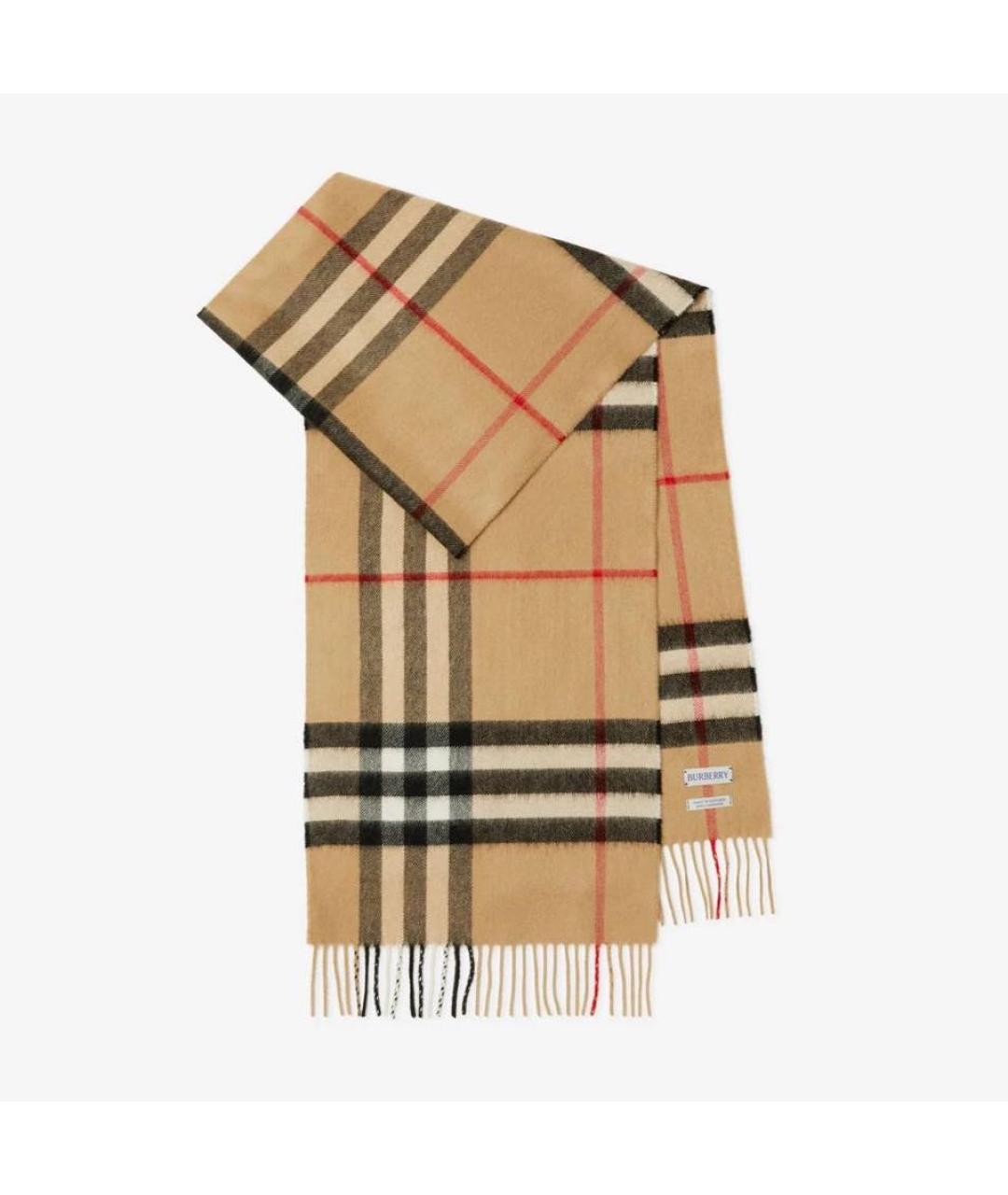 BURBERRY Мульти кашемировый шарф, фото 3