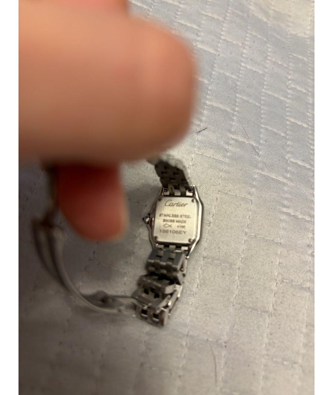 CARTIER Серебряные металлические часы, фото 2