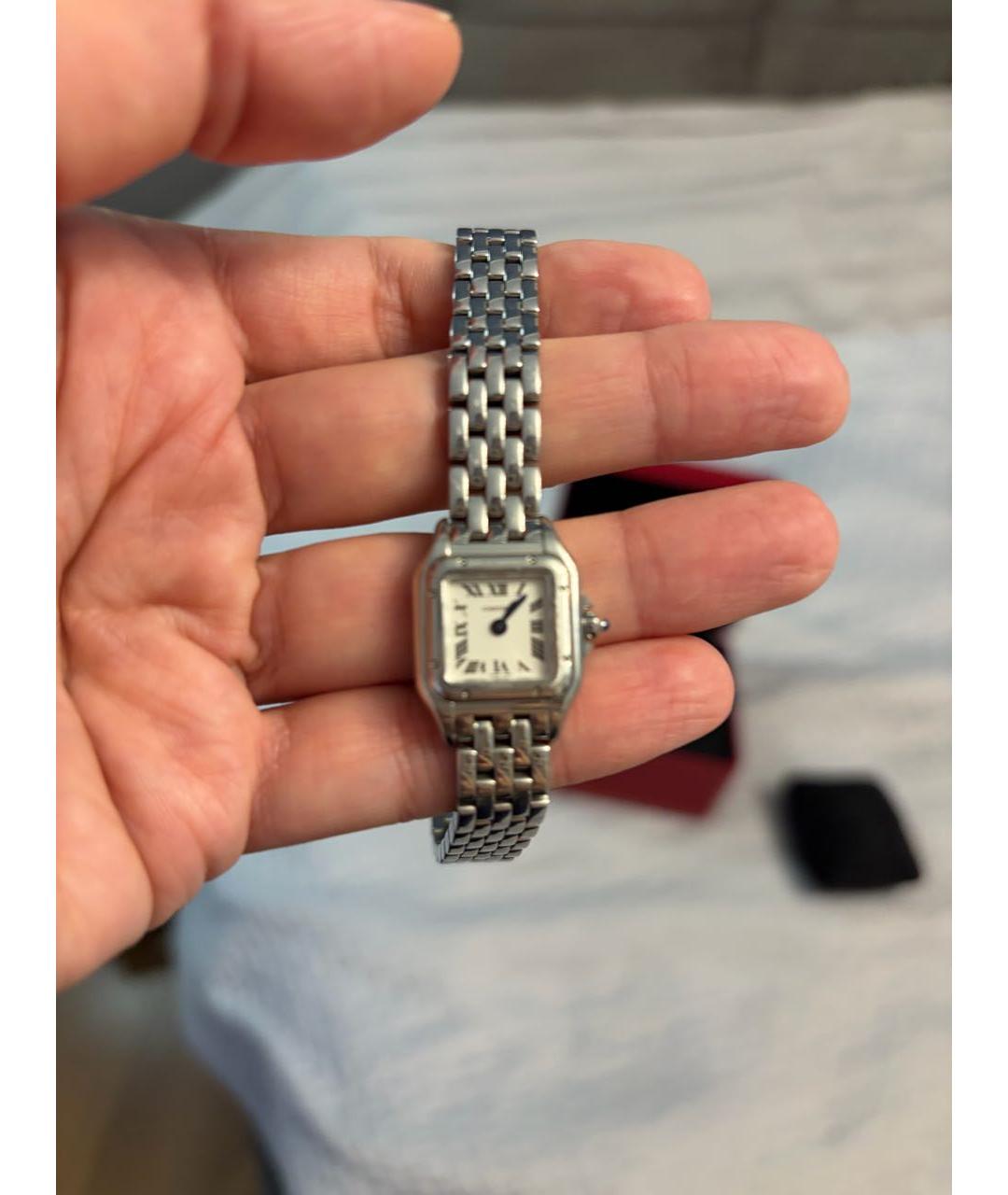 CARTIER Серебряные металлические часы, фото 5