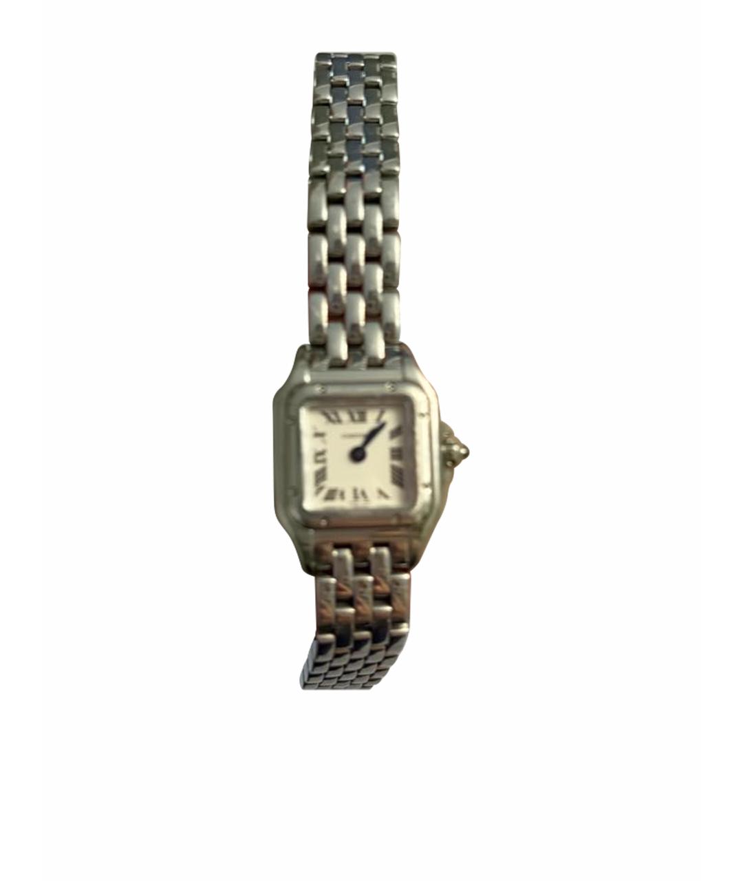 CARTIER Серебряные металлические часы, фото 1